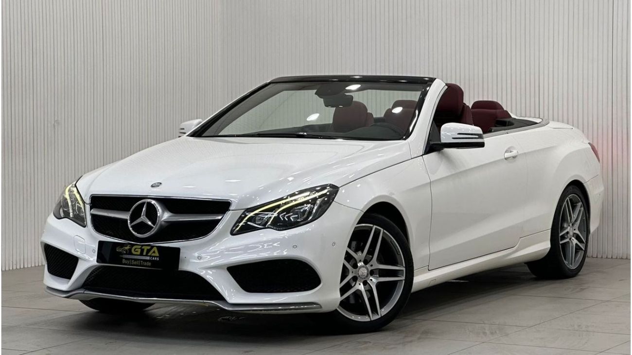 مرسيدس بنز E 250 Std 2015 Mercedes Benz E250 AMG Cabriolet, Full Options, Excellent Condition, GCC