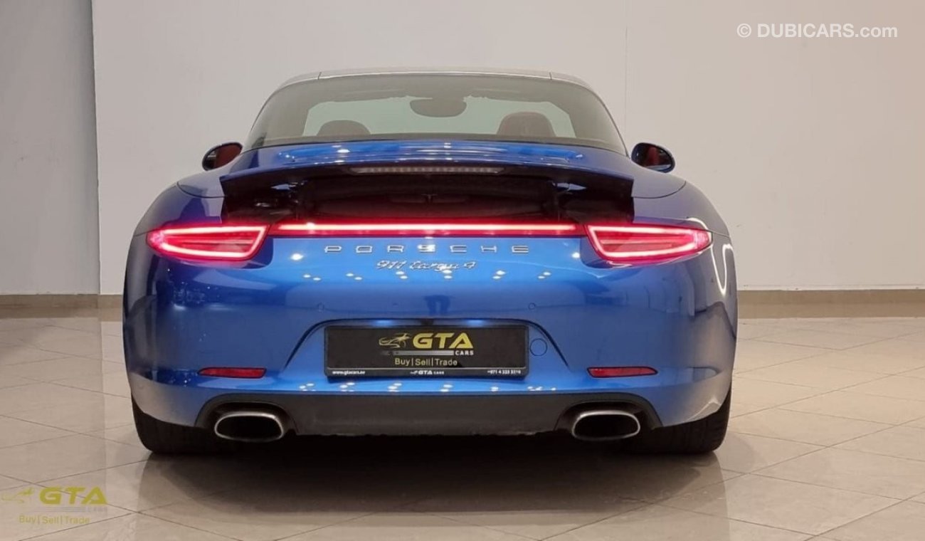 Porsche 911 2015 Porsche 911 TARGA 4, Full Service History, GCC