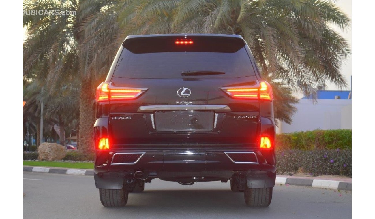 لكزس LX 450 V8 4.5L TURBO DIESEL AUTOMATIC PLATINUM