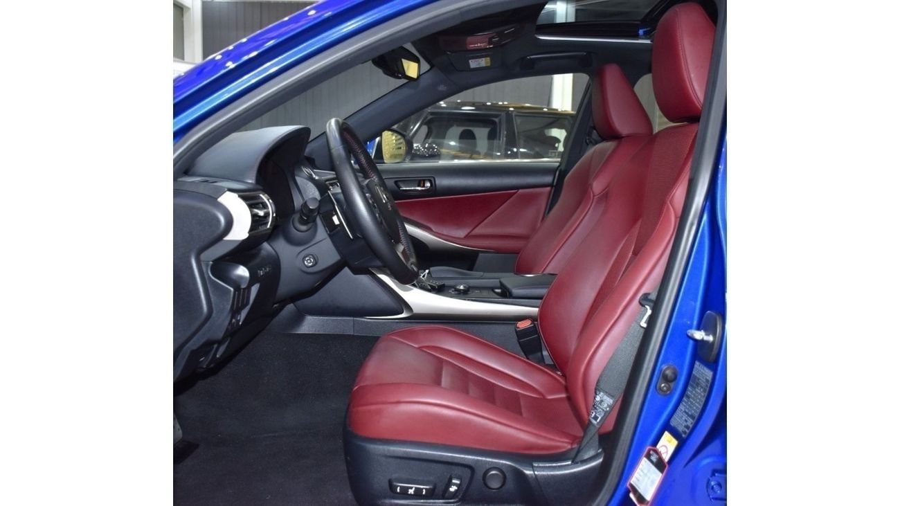 Lexus IS350 EXCELLENT DEAL for our Lexus IS350 F-Sport ( 2016 Model ) in Blue Color GCC Specs