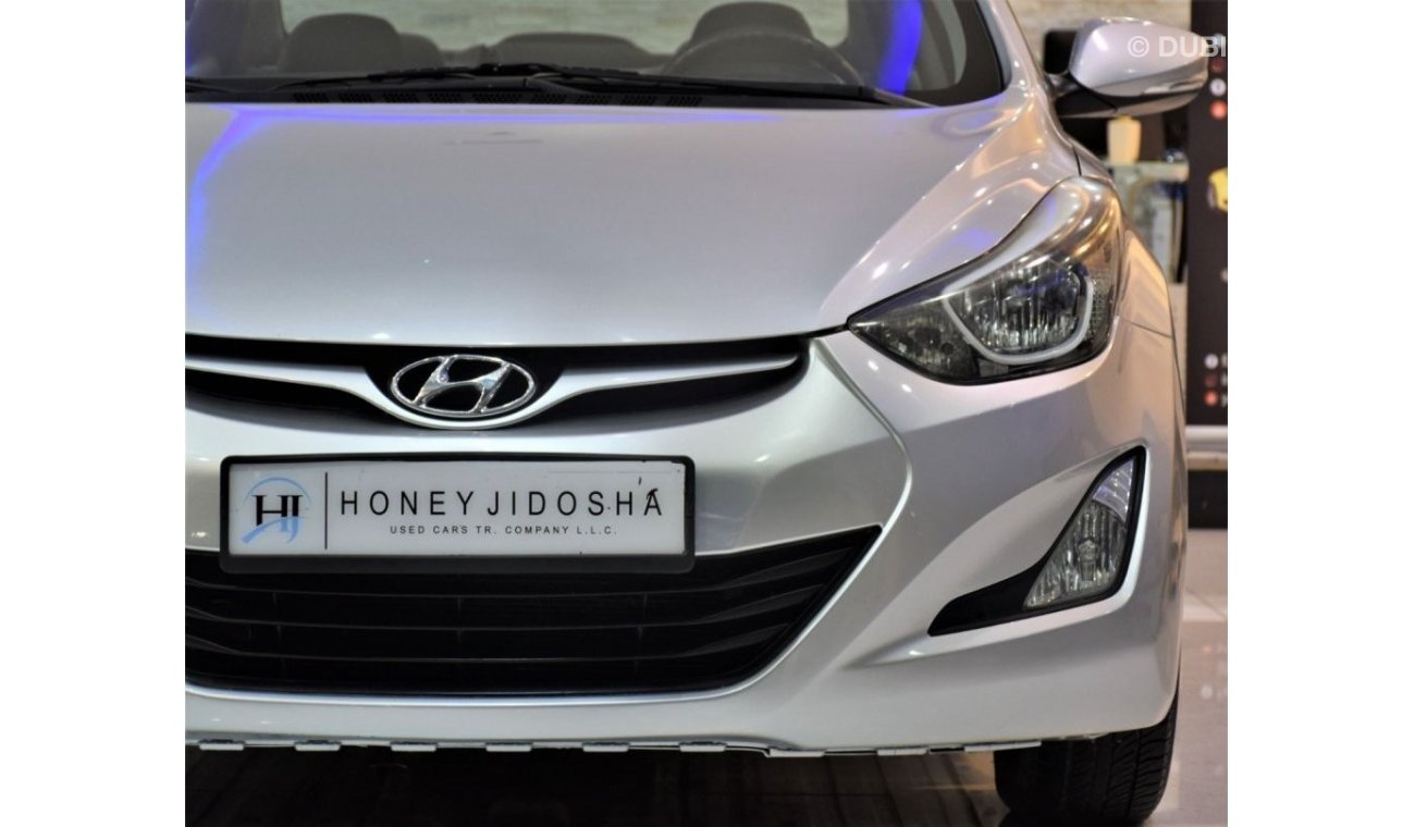 هيونداي إلانترا Hyundai Elantra 1.6L 2015 Model!! in Silver Color! GCC Specs