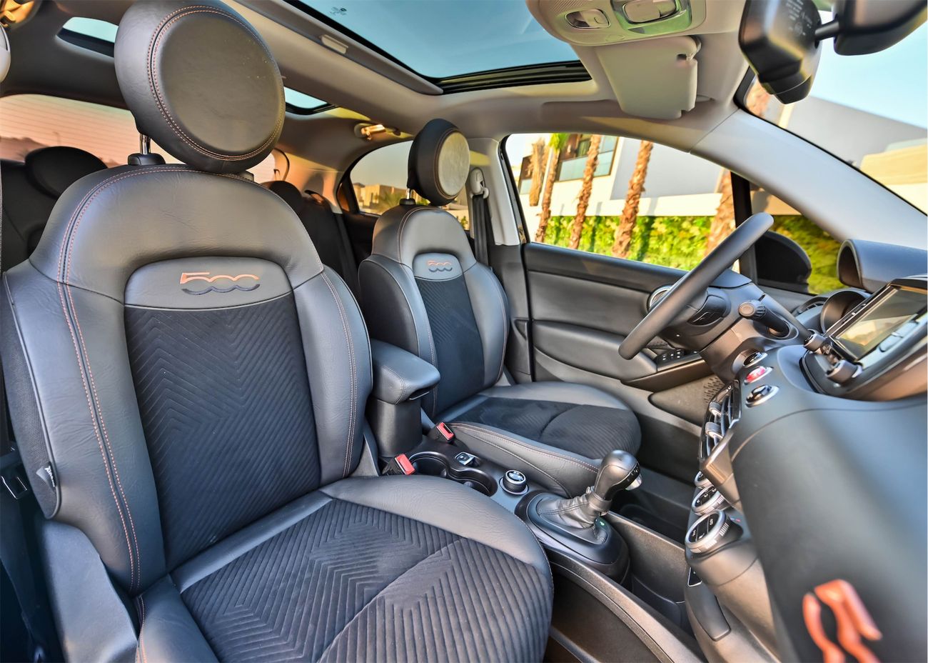 فيات 500X 2.4L AWD |1,155 P.M | 0% Downpayment | Full Option | Magnificent Condition!