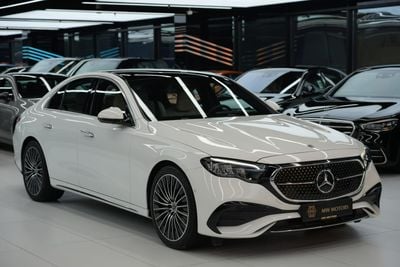 Mercedes Benz E200 Best | E 200 | GCC 0km | Agency Warranty | AMG Sports Package