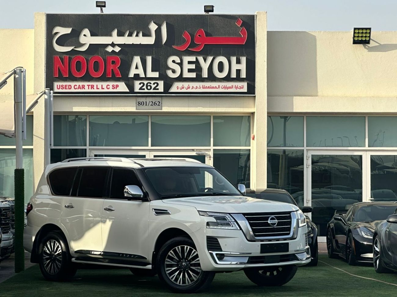 Nissan Patrol NISSAN PATROL PLATINUM V6 GCC 2017 FULL OPTION PERFECT CONDITION BODYKIT 2022
