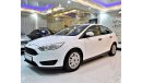 Ford Focus EXCELLENT DEAL for our Ford Focus 2015 Model!! in White Color! GCC Specs