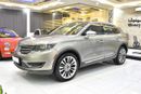 لينكولن ام كى اكس EXCELLENT DEAL for our Lincoln MKX 2.7 ECOBoost AWD ( 2016 Model ) in Beige Color GCC Specs