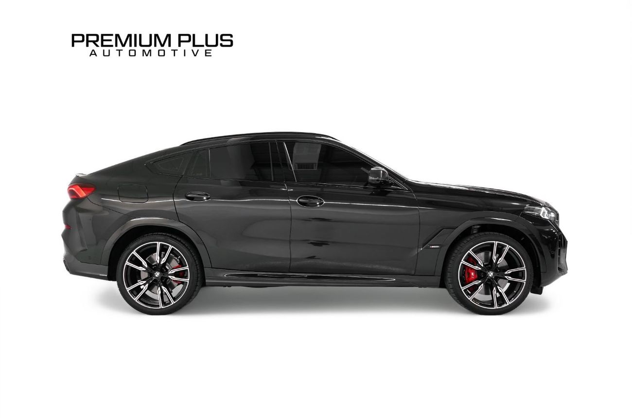 BMW X6 2025 BMW X6 M60i xDrive, 2030 BMW Warranty + Service Pack, Fully Loaded, Very Low Kms, GCC