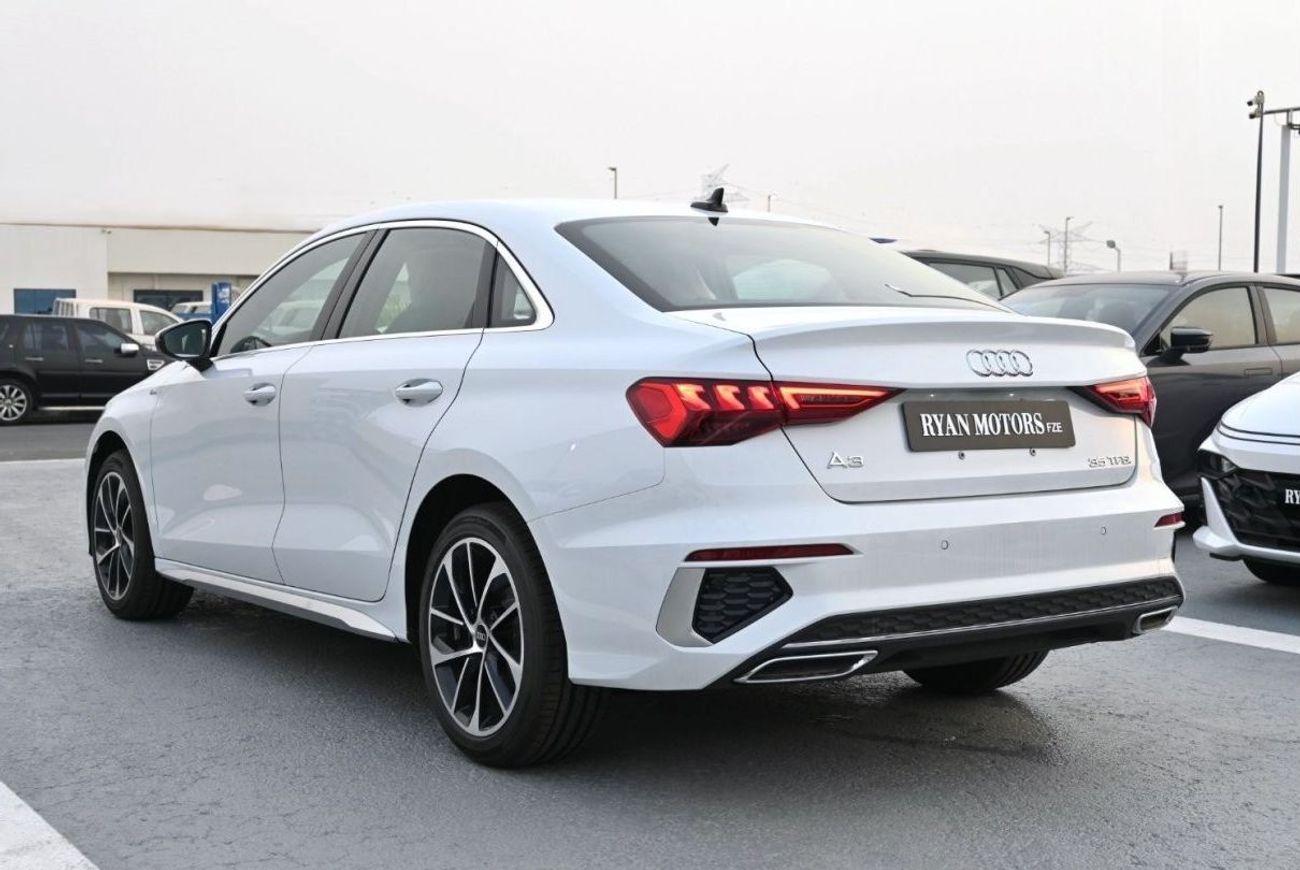 Audi A3 S Line 35TFSI 1.4L Turbo, Petrol Model 2024, Color White