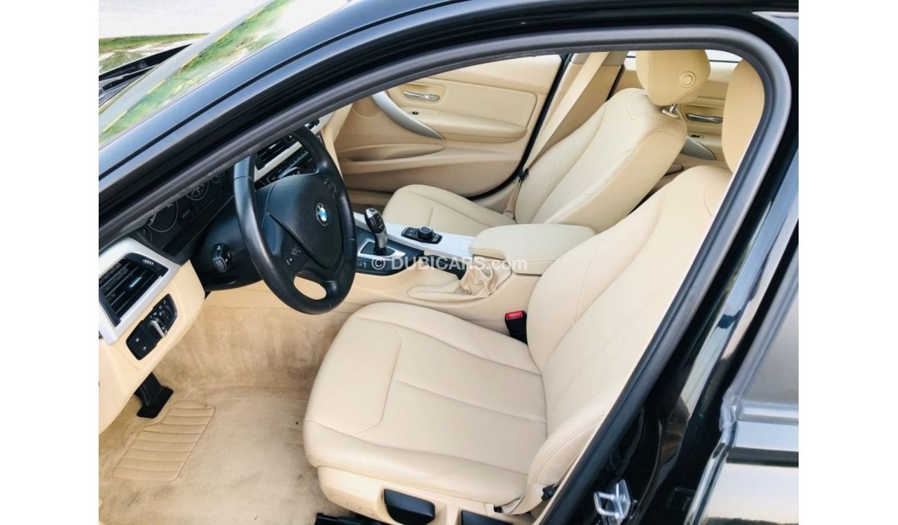 BMW 318i Exclusive MODEL 2016 GCC CAR PREFECT CONDITION INSIDE AND OUTSIDE 1500 TURBO FULL ORIGINAL PAINT ONE