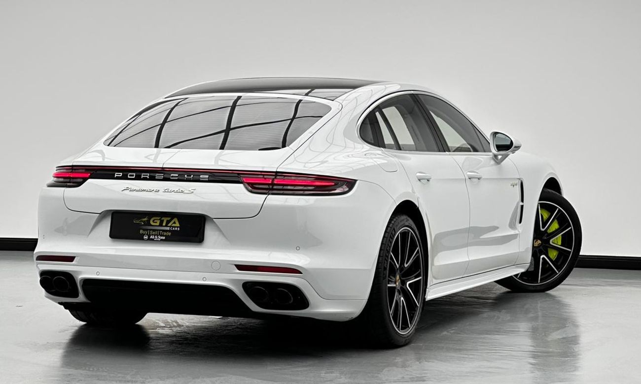 بورش باناميرا 2018 Porsche Panamera Turbo S E-Hybrid, 03/2027 Porsche Warranty, Porsche Full Service History, GCC