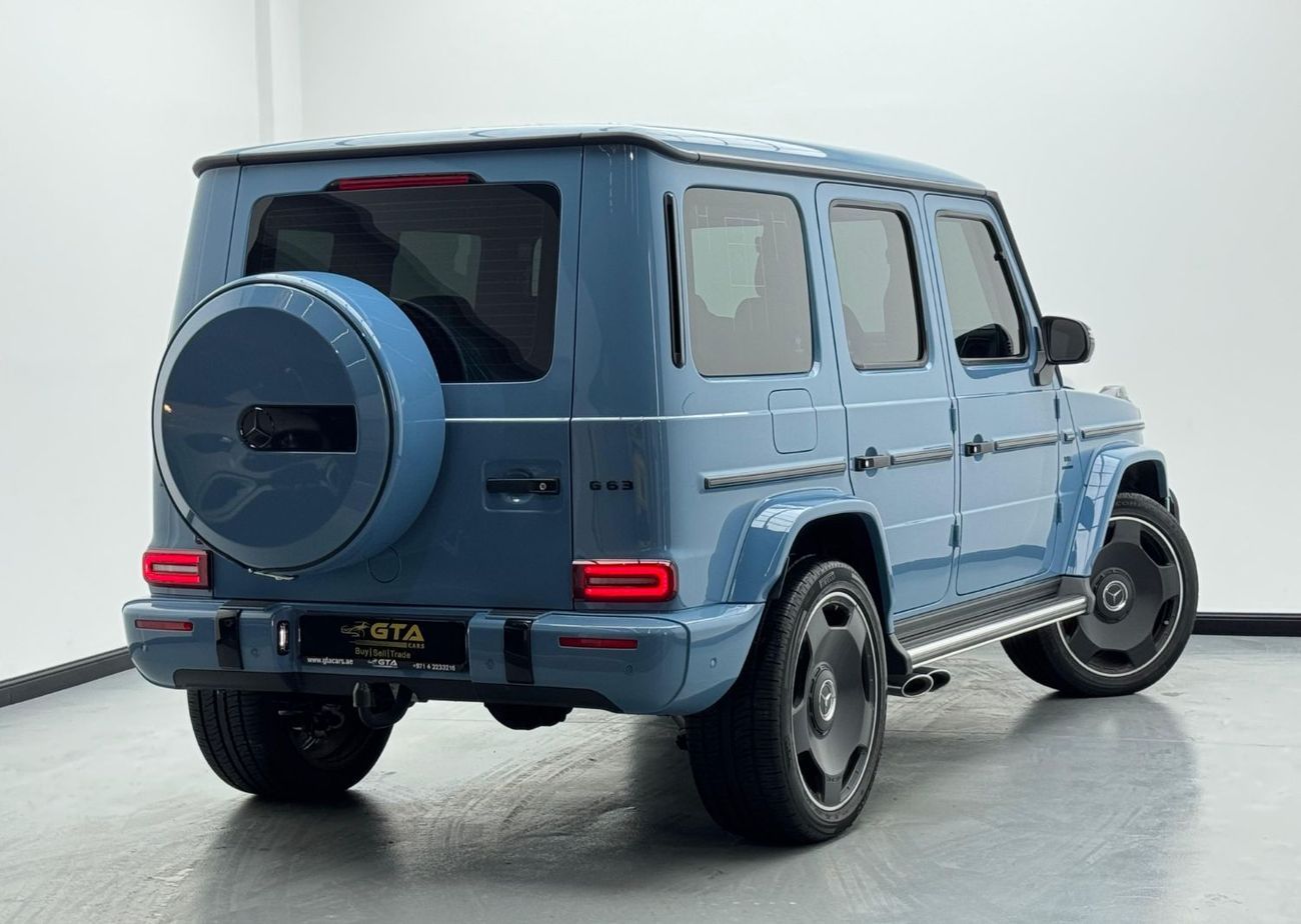 مرسيدس بنز G 63 AMG 2023 Mercedes-AMG G63 G Manufaktur, 2028 Agency Warranty & 2027 Service Contract, Agency FSH, GCC