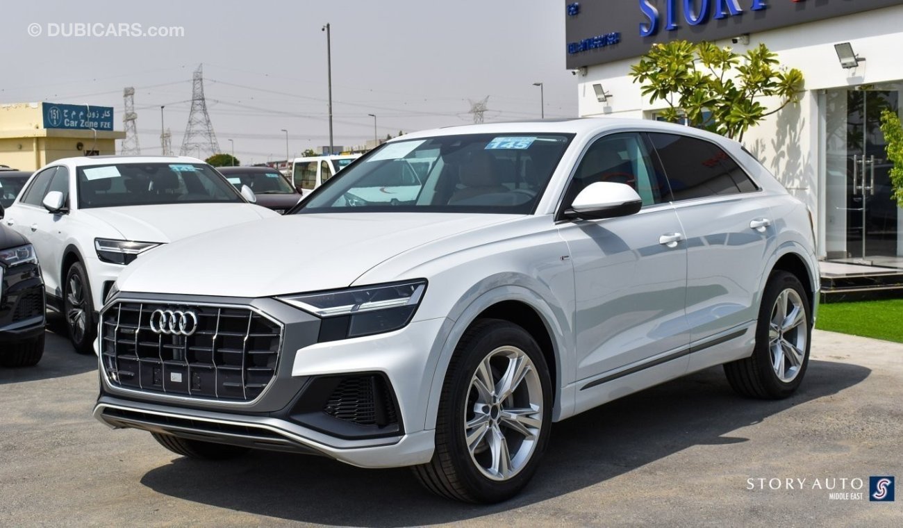 أودي Q8 55 TFSI MHEV S‐line Selection Quattro V6 3.0L Aut. (For Local Sales plus 10% for Customs & VAT)