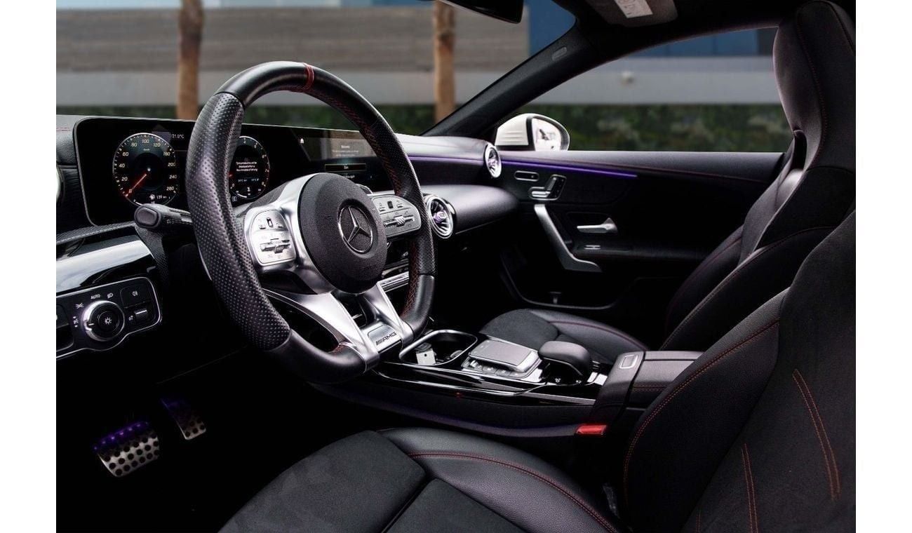 مرسيدس بنز CLA 35 AMG | 3,290 P.M  | 0% Downpayment | 35 AMG | Unique Color!