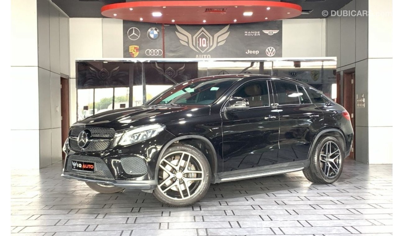 مرسيدس بنز GLE 450 AED 2,800 P.M  | 2016 MERCEDES-BENZ GLE COUPE 450 AMG  BI-TURBO | GCC | UNDER WARRANTY | TOP OPTION