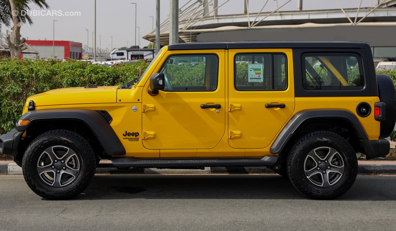 Jeep Wrangler Unlimited Sport Plus V6 3.6L , GCC , 2021 , 0Km , W/3 Yrs or 60K Km WNTY @Official Dealer