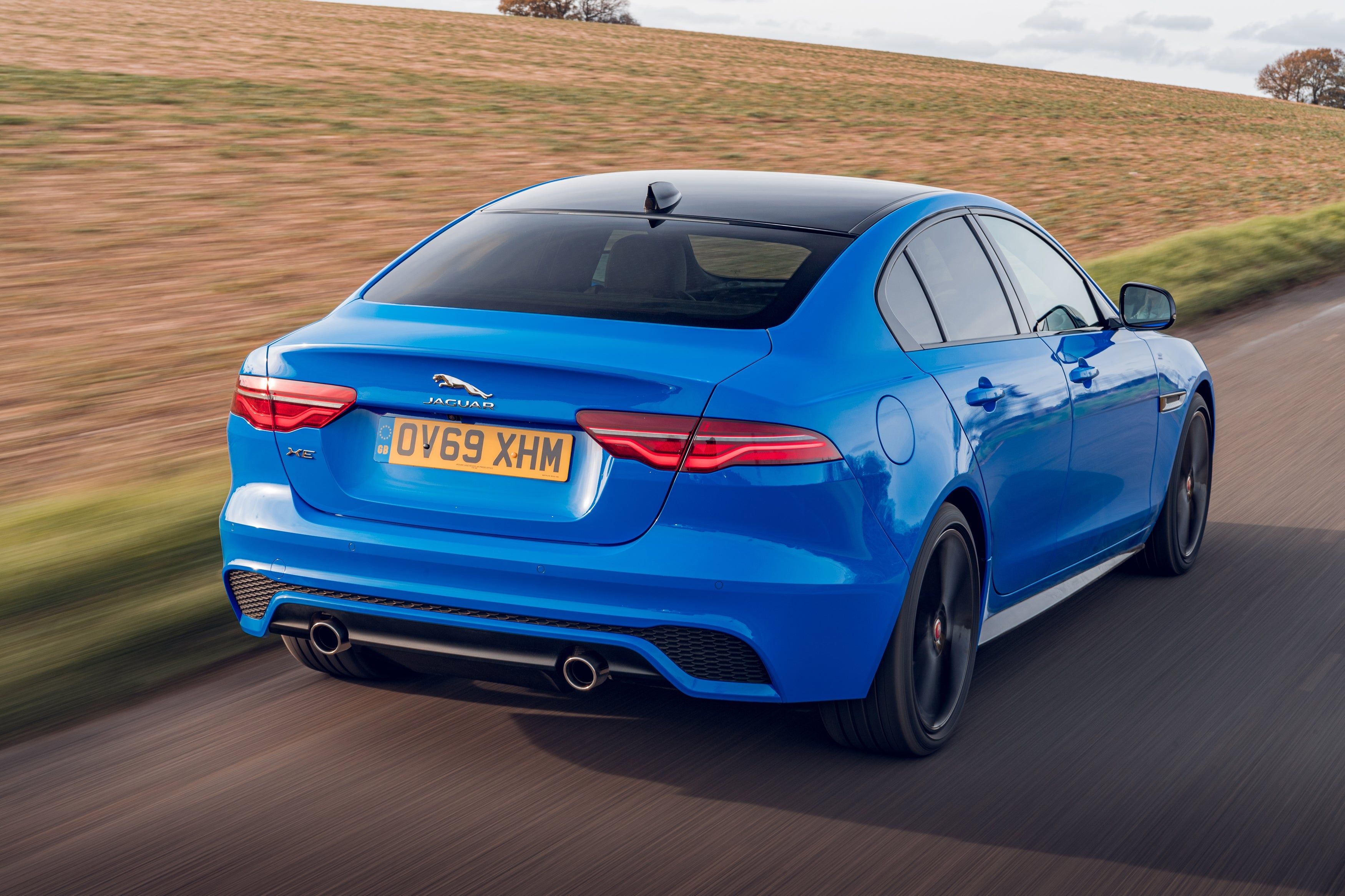 Jaguar XE exterior - Rear Left Angled