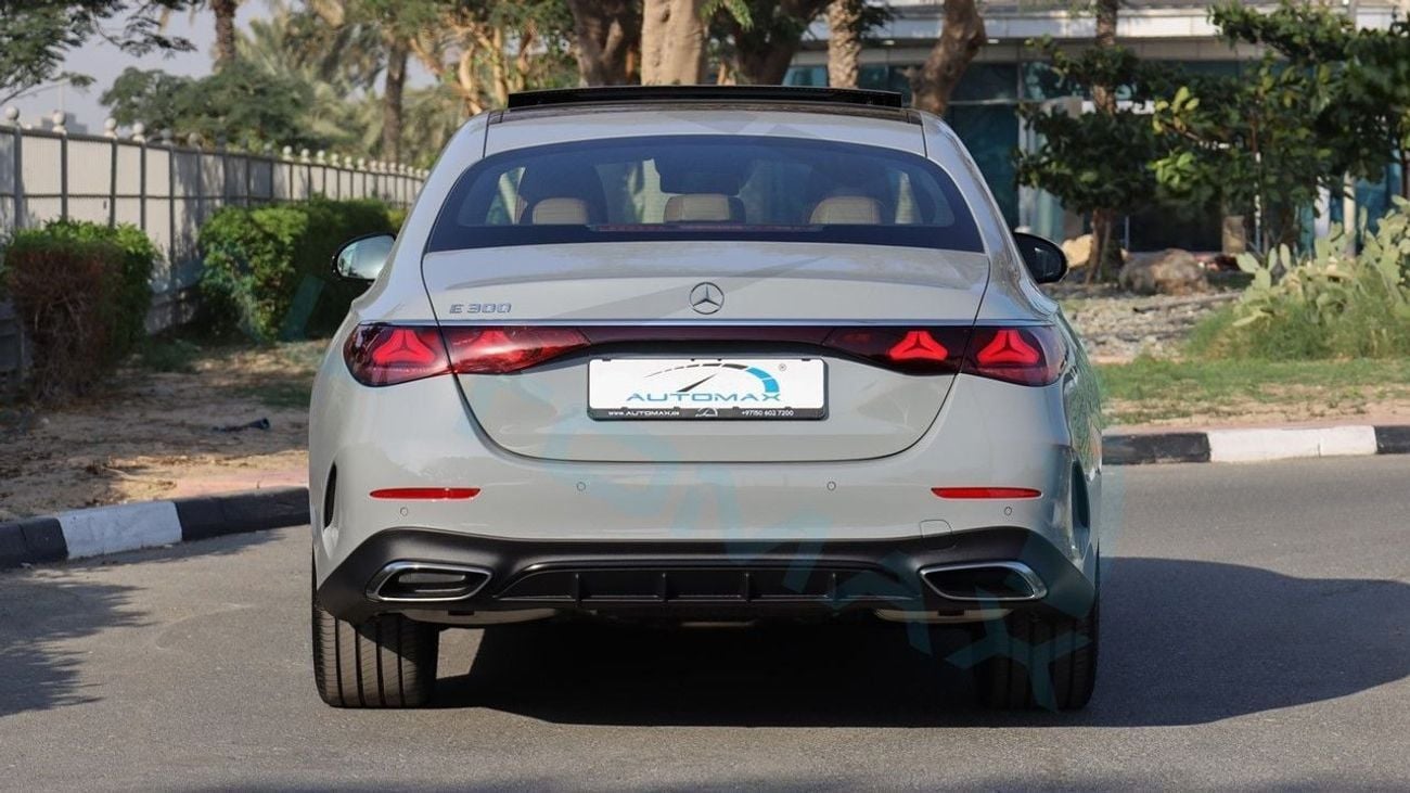 Mercedes Benz E300 AMG (For Export , НА ЭКСПОРТ) EQ Boost 2.0T RWD GCC 2026 Без пробега