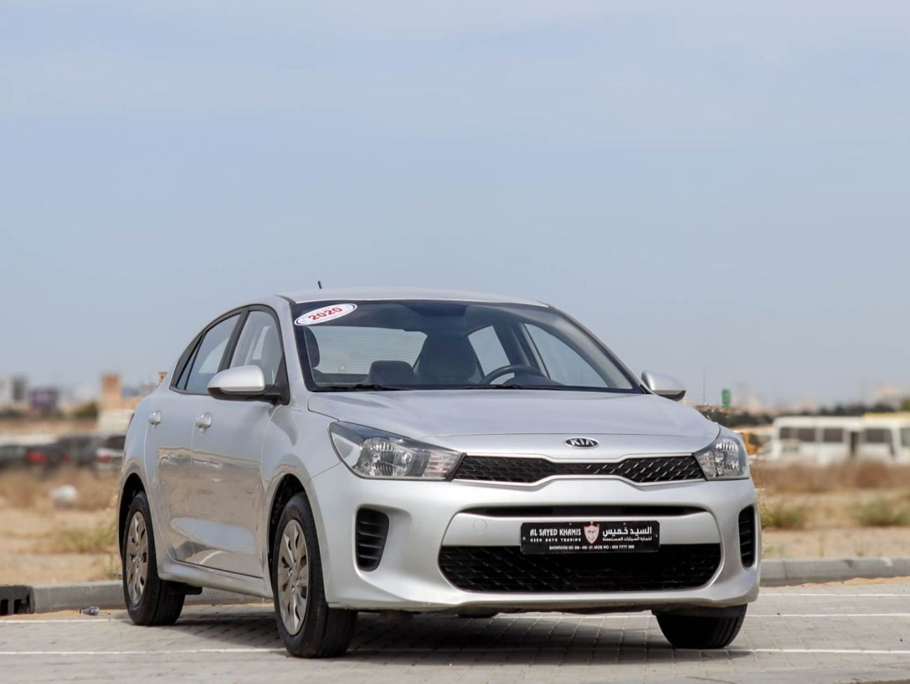 كيا ريو EX 1.4 لتر (107 حصان) سيدان كيا ريو 1.4 لتر 2020 خليجي بدون حوادث بحالة ممتازة 513 م