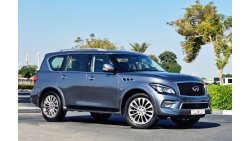 Infiniti QX80 FULL OPTION - COMPLETELY AGENCY MAINTAINED -WARRANTY - BANK FINANCE FACILITY