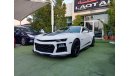 Chevrolet Camaro Coupe, 2015 model, body kit ZL1, Gulf number one, leather hatch, cruise control, sensor wheels, in e