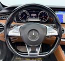 Mercedes Benz S500 2016 Mercedes Benz S500 AMG Cabriolet With S63 Kit, Excellent Condition, GCC