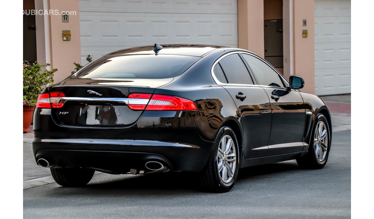 Jaguar XF Luxury 2013 GCC under Warranty with Zero Down-Payment.