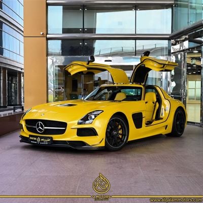 Mercedes Benz SLS AMG 2014 MERCEDES BENZ SLS BLACK SERIES GCC DONE ONLY 600KM