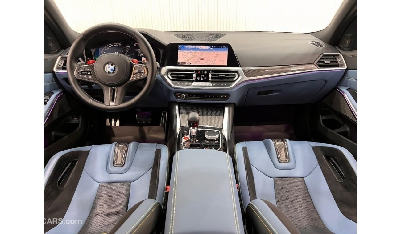 بي أم دبليو M3 2021 BMW M3 Competition, August 2025 BMW Warranty, August 2026 BMW Service Pack, Low Kms, GCC