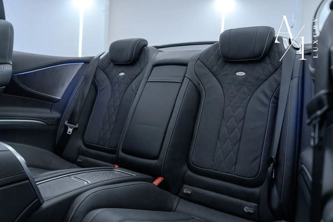 Mercedes Benz S560 AMG 2018 Mercedes Benz S560 AMG Cabriolet, Warranty, Fully Loaded, Very Low Kms, Excellent Condition
