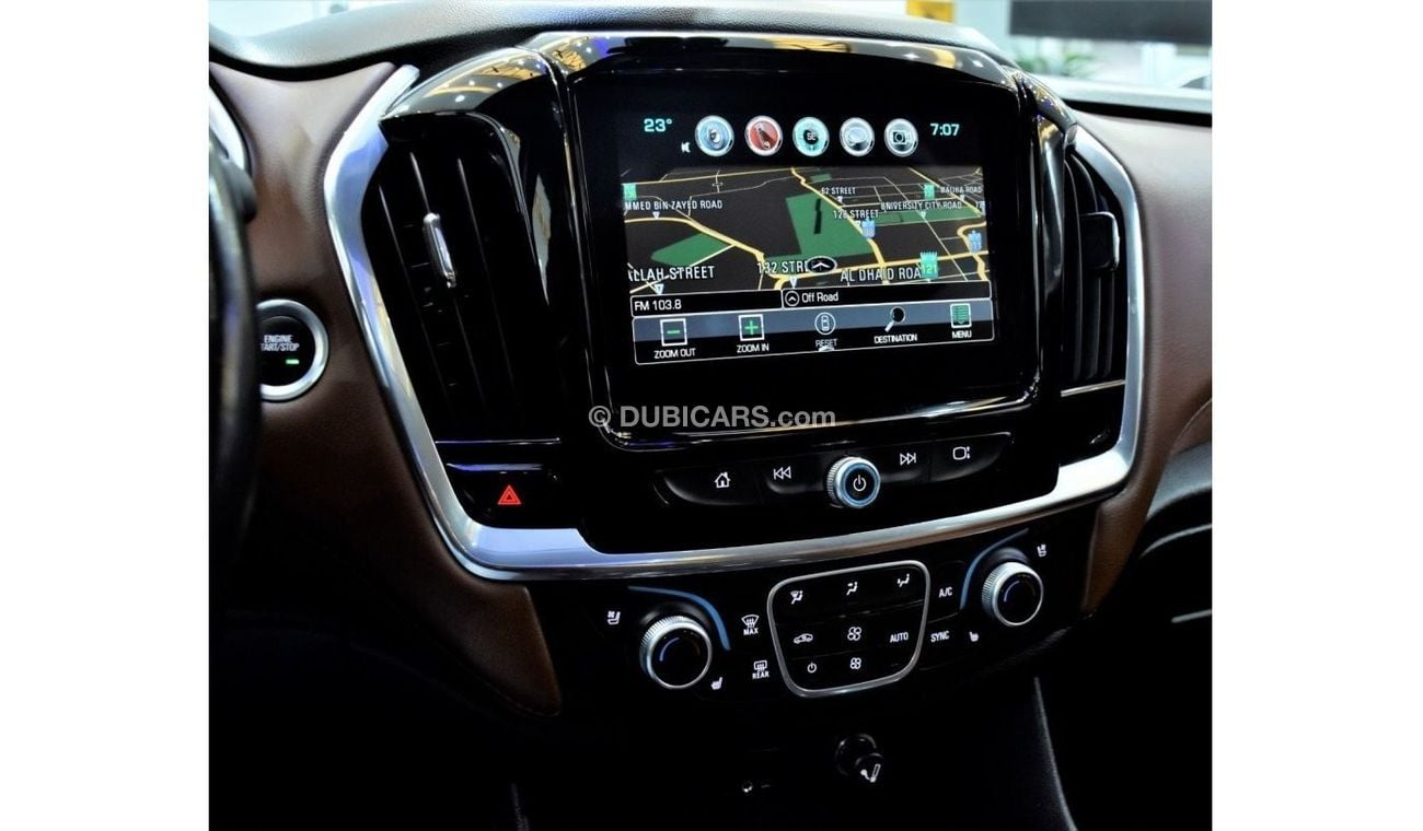 Chevrolet Traverse EXCELLENT DEAL for our Chevrolet Traverse AWD HIGH COUNTRY ( 2018 Model ) in White Color GCC Specs