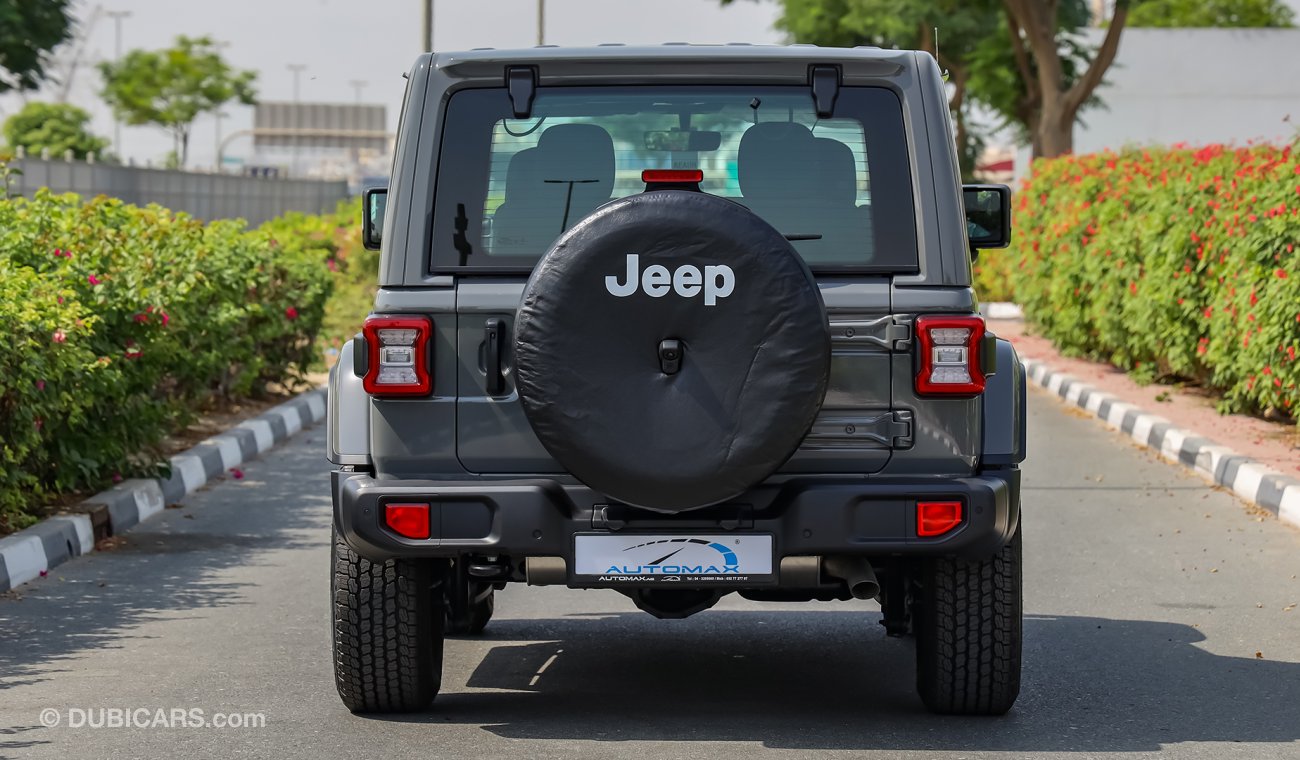 Jeep Wrangler Sahara V6 3.6L , GCC , 2021 , 0Km , With 3 Yrs or 60K Km WNTY @Official dealer