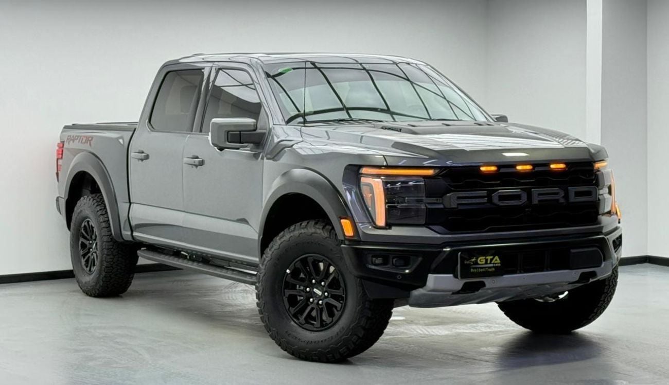 فورد إف-150 رابتور 2024 Ford F-150 Raptor Super Crew, 2029 Ford Warranty + Service Pack, Very Low Km, Fully Loaded, GCC