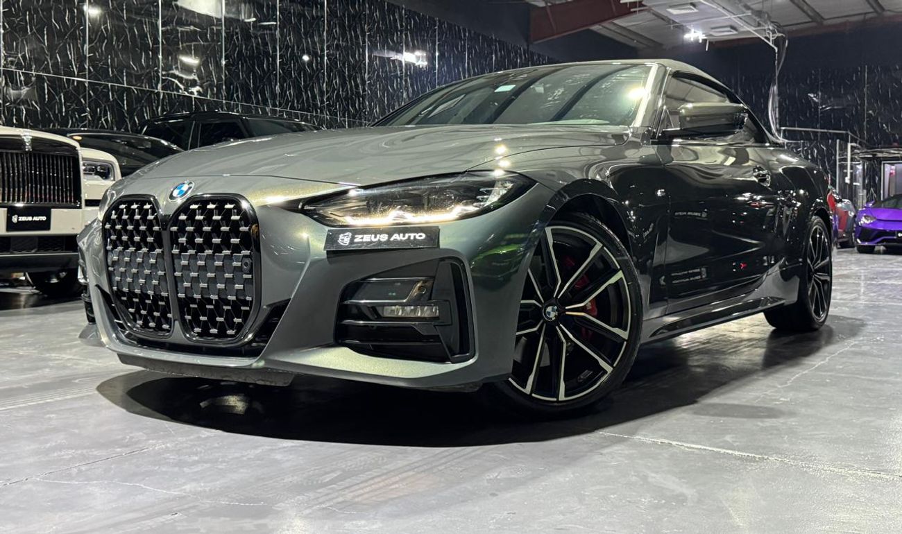 بي أم دبليو 430i M Sport 2.0L (258 HP) 2022 BMW 430i Cabriolet, May 2027 BMW Warranty + Service Pack, Low Kms, GCC