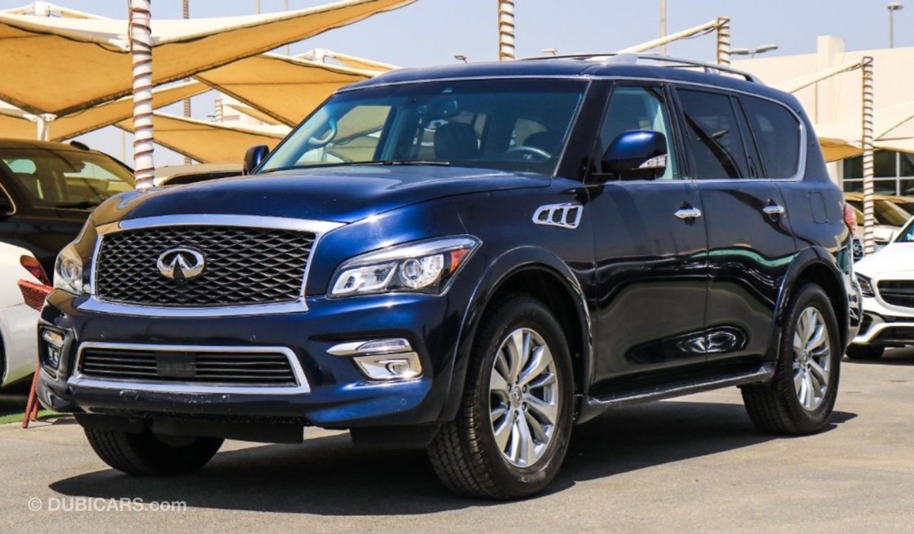 إنفينيتي QX80 وارد كندا خالة من الحوادث Top opition رادار نقطة عمياء تصحيح مسار كاميرات