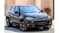 BMW X5 X-Drive 50i 2014 GCC under Warranty with Zero Down-Payment.