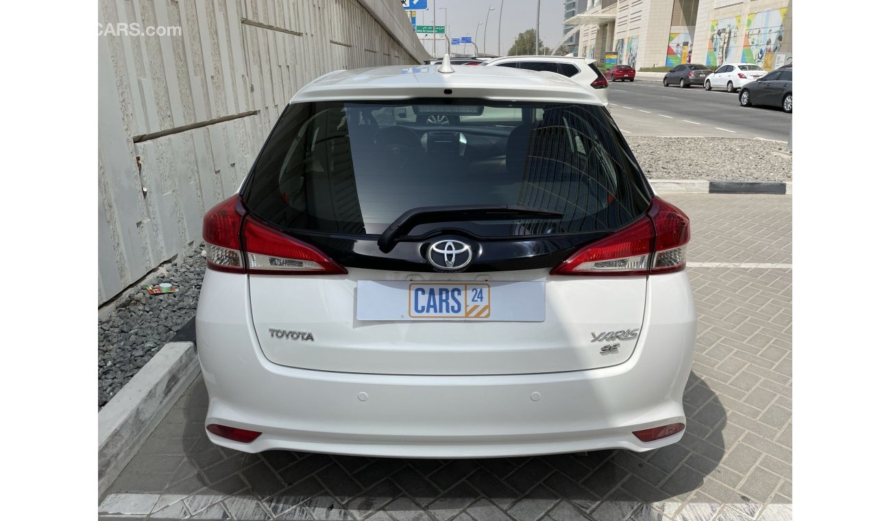 Toyota Yaris 1.3L | SE|  GCC | EXCELLENT CONDITION | FREE 2 YEAR WARRANTY | FREE REGISTRATION | 1 YEAR FREE INSUR