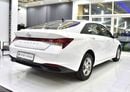 هيونداي إلانترا EXCELLENT DEAL for our Hyundai Elantra ( 2023 Model ) in White Color GCC Specs