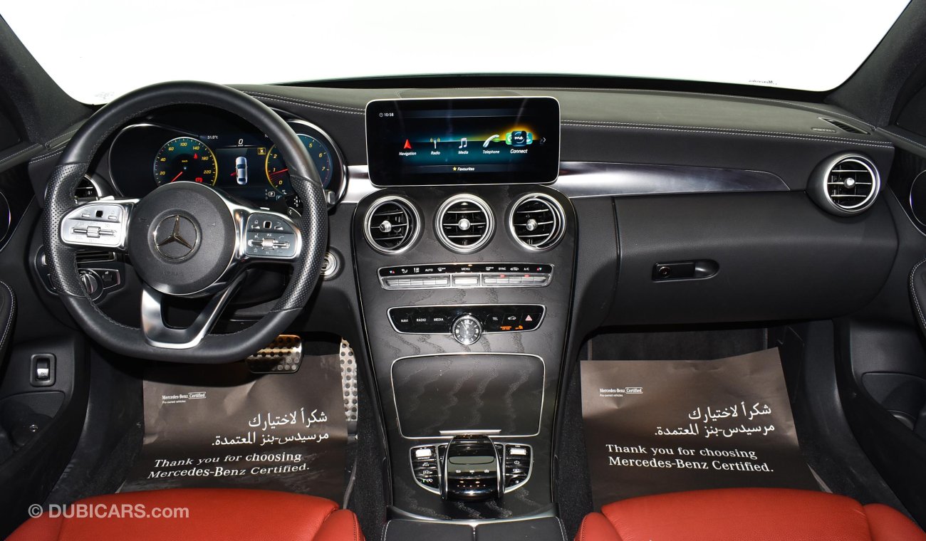 مرسيدس بنز C200 SALOON / Reference: VSB 31404 Certified Pre-Owned