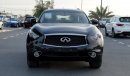 Infiniti QX70 Excellence 3.7L - V6 - with Warranty from Agency - GCC Specs - Zero KM- Price Including VAT