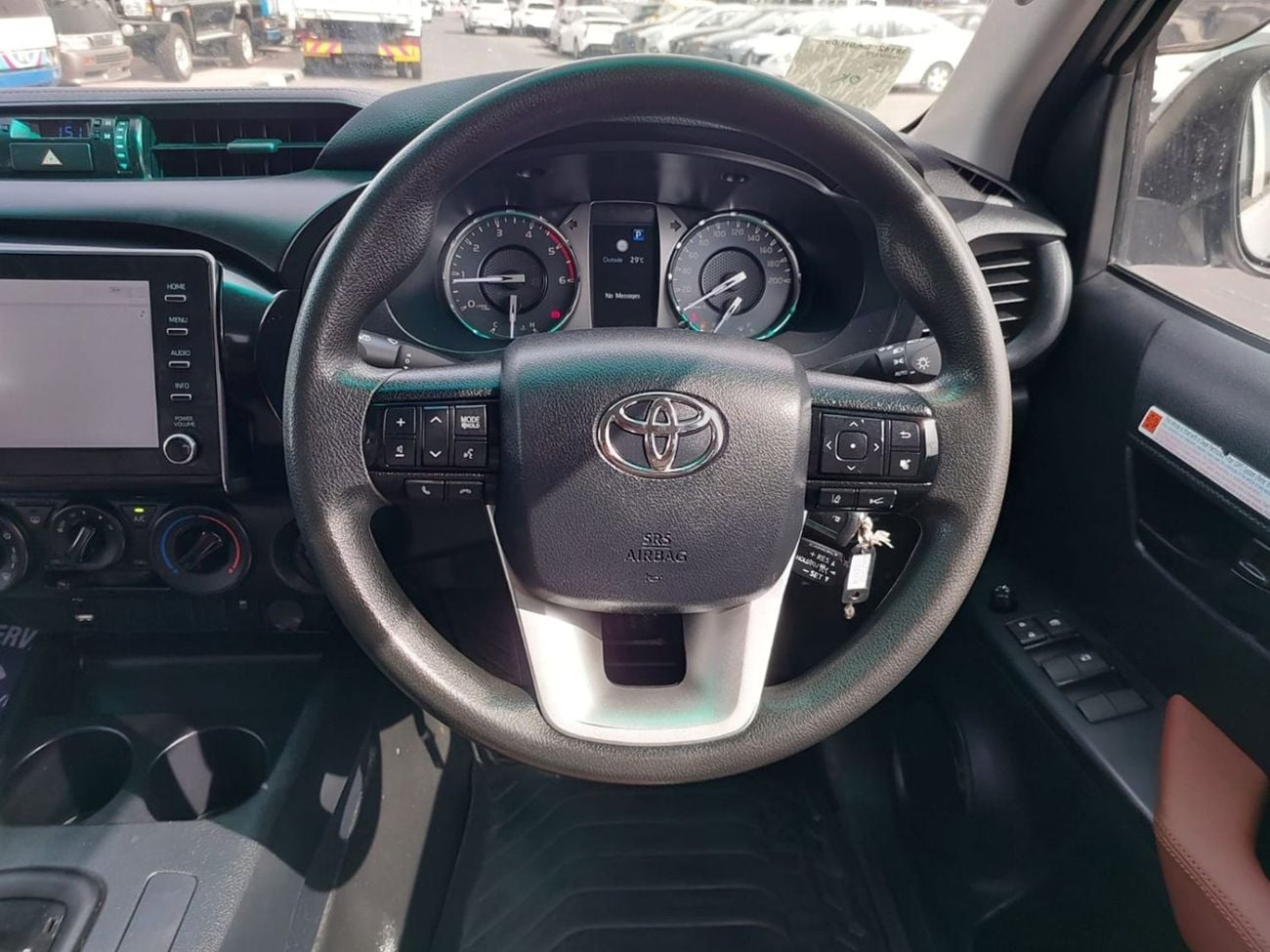 Toyota Hilux (RAMADAN OFFER) TOYOTA HILUX PICKUP RHD 2022 MODEL 2.4 L DIESEL AUTOMATIC(PM70393)