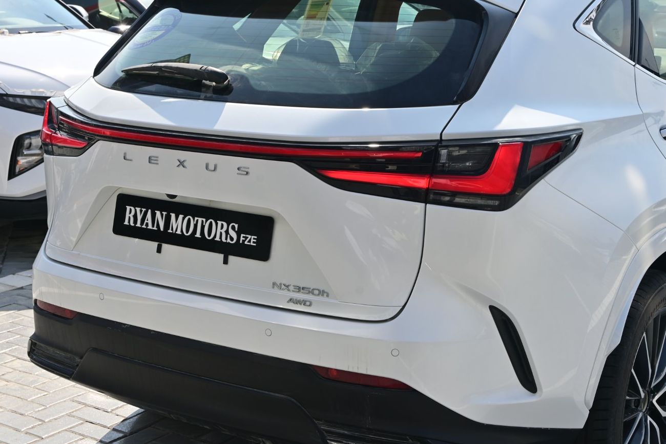 لكزس NX350h Lexus NX350h Platinum 2.5L Hybrid AWD, Model 2025 Color White