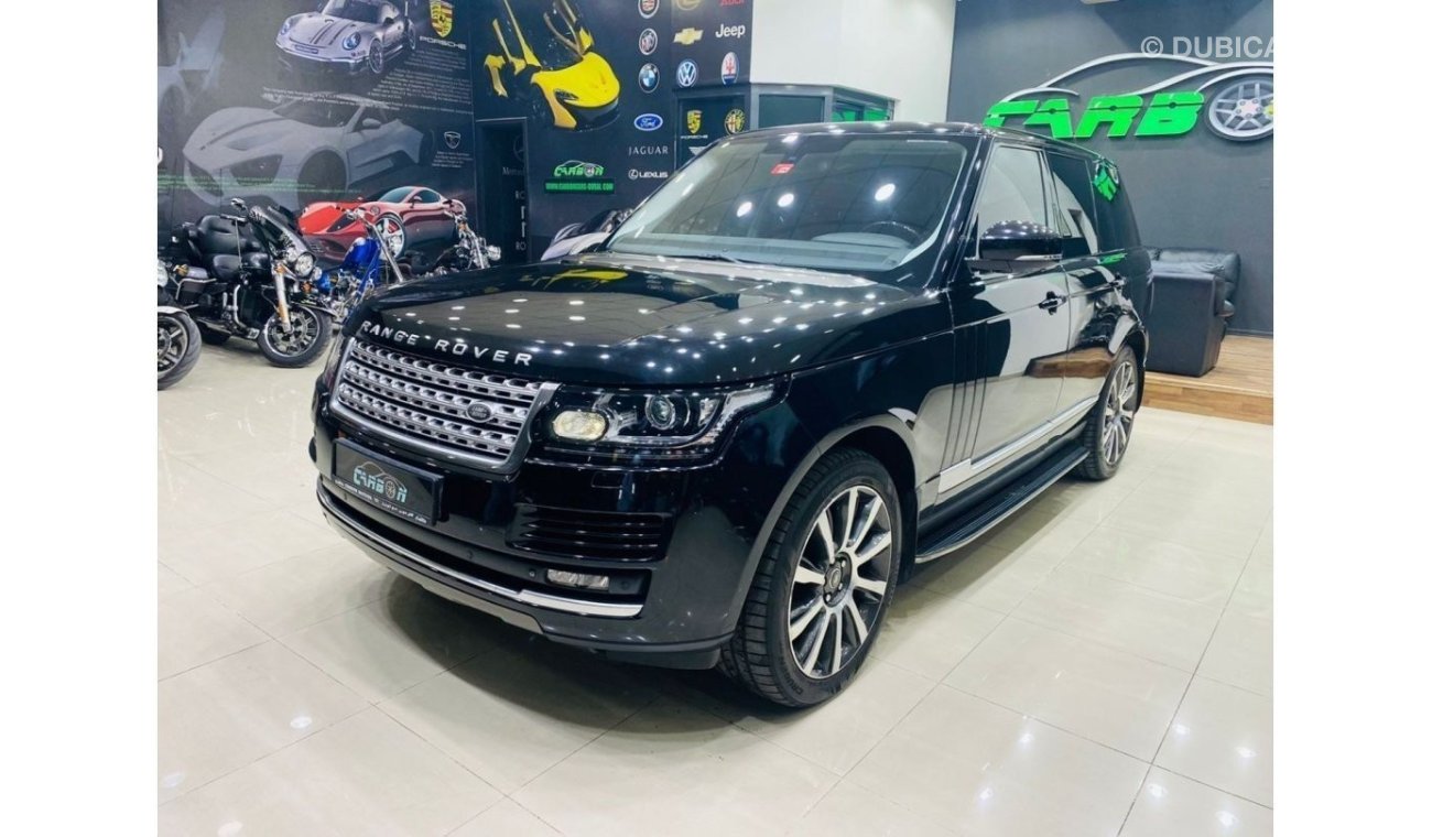 لاند روفر رانج روفر فوج إس إي سوبرتشارج RANGE ROVER VOGUE SUPERCHARGED V8 2013 GCC IN VERY BEAUTIFUL CONDITION