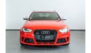 Audi RS4 2014 Audi RS4 / Full-Service History