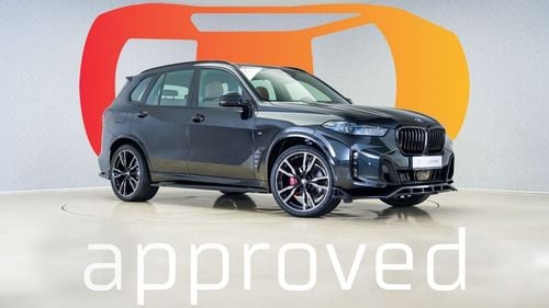 BMW X5 40i M Sport 3.0L | AED 5,647 PM | Warranty November 2027- Service November 2028 | GCC