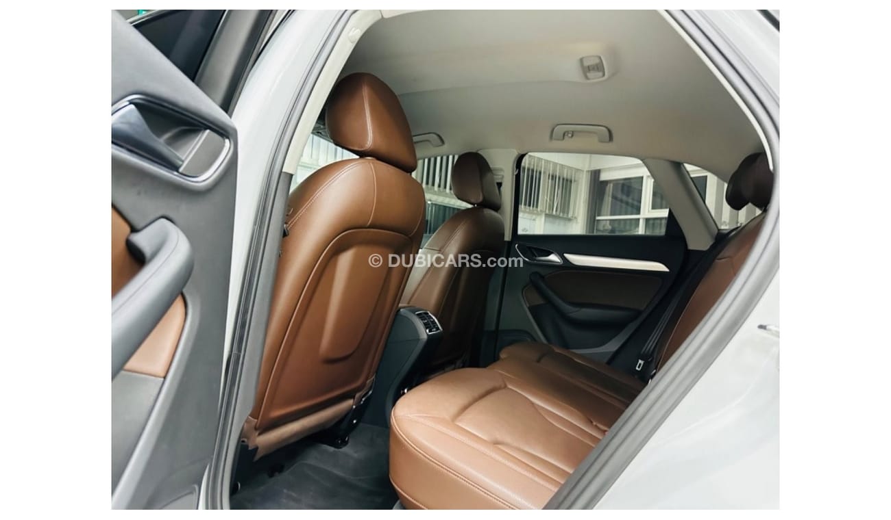 Audi Q3 35 TFSI S-Line GCC .. FSH .. S line .. Perfect Condition .. 4Cyl