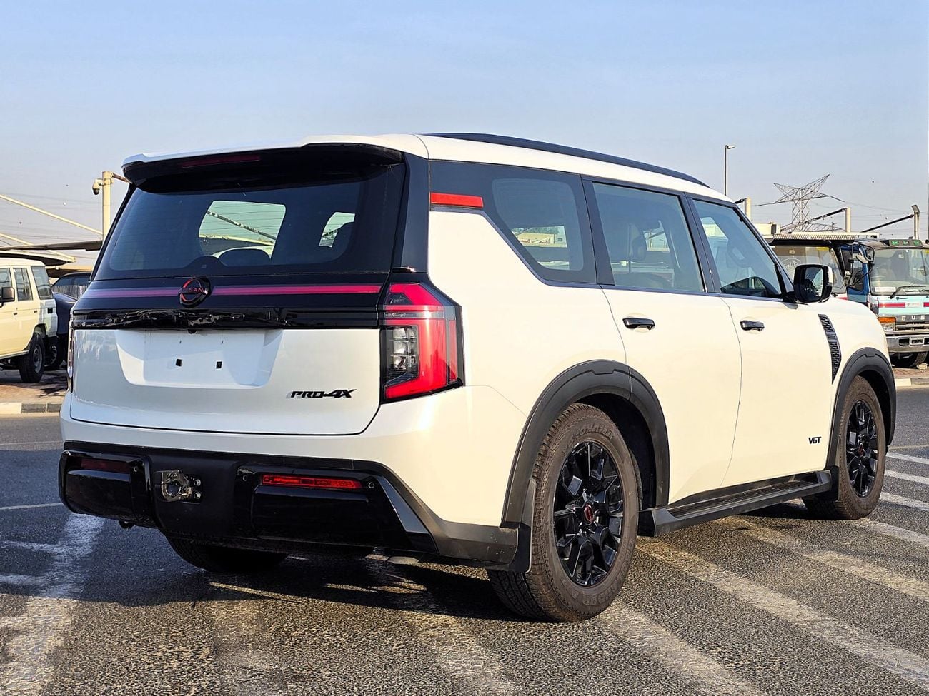 Nissan Patrol PRO 4X 3.5L A/T V6T AWD Gcc White Color 2026 Model