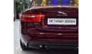 جاكوار XE EXCELLENT DEAL for our Jaguar XE R-Sport ( 2016 Model ) in Burgundy Color GCC Specs
