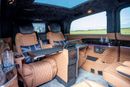 Mercedes Benz V300 Senzati® Jet Class® Oryx Edition® 6 Seat Saddle Brown Leather