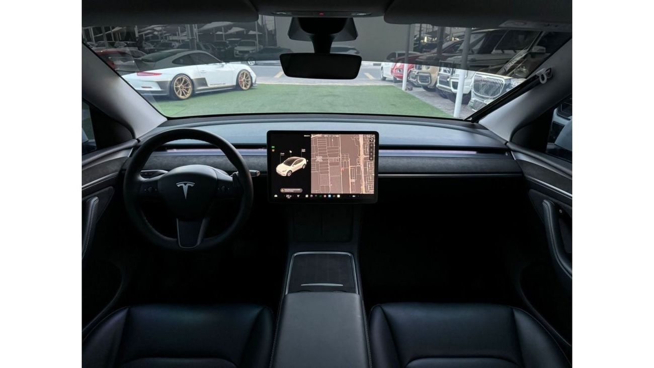 تسلا موديل Y تيسلا موديل Y لونج رينج اتو بايلت خليجي 2022  صبغ وكاله تشييكات وكاله داخل الضمان