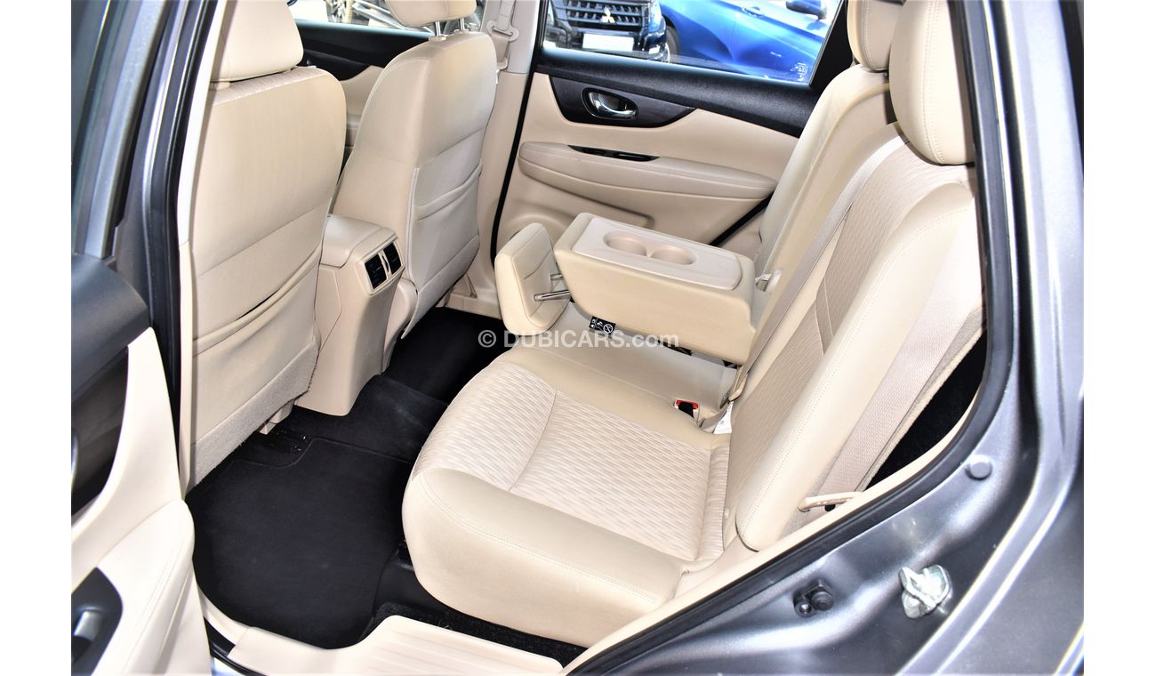 Nissan XTrail AED 1269 PM 2WD 2.5L S GCC DEALER WARRANTY